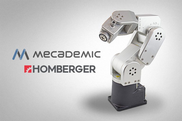 Homberger presenta Mecademic: La Robotica Industriale nel palmo della vostra mano