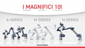 Webinar : I Magnifici 10 di Doosan Robotics @ GoToWebinar