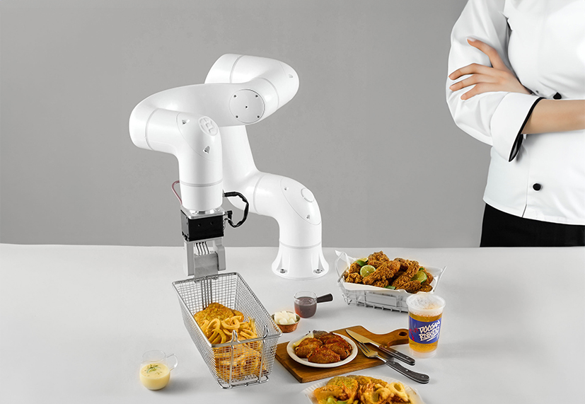 Doosan Robotics Serie-E progettato appositamente per il settore alimentare